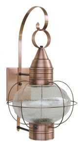 copper onion lamps